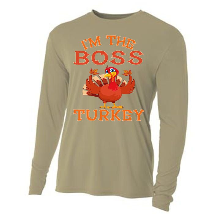 IM The Boss Turkey Matching Group Design Cooling Performance Long Sleeve Crew