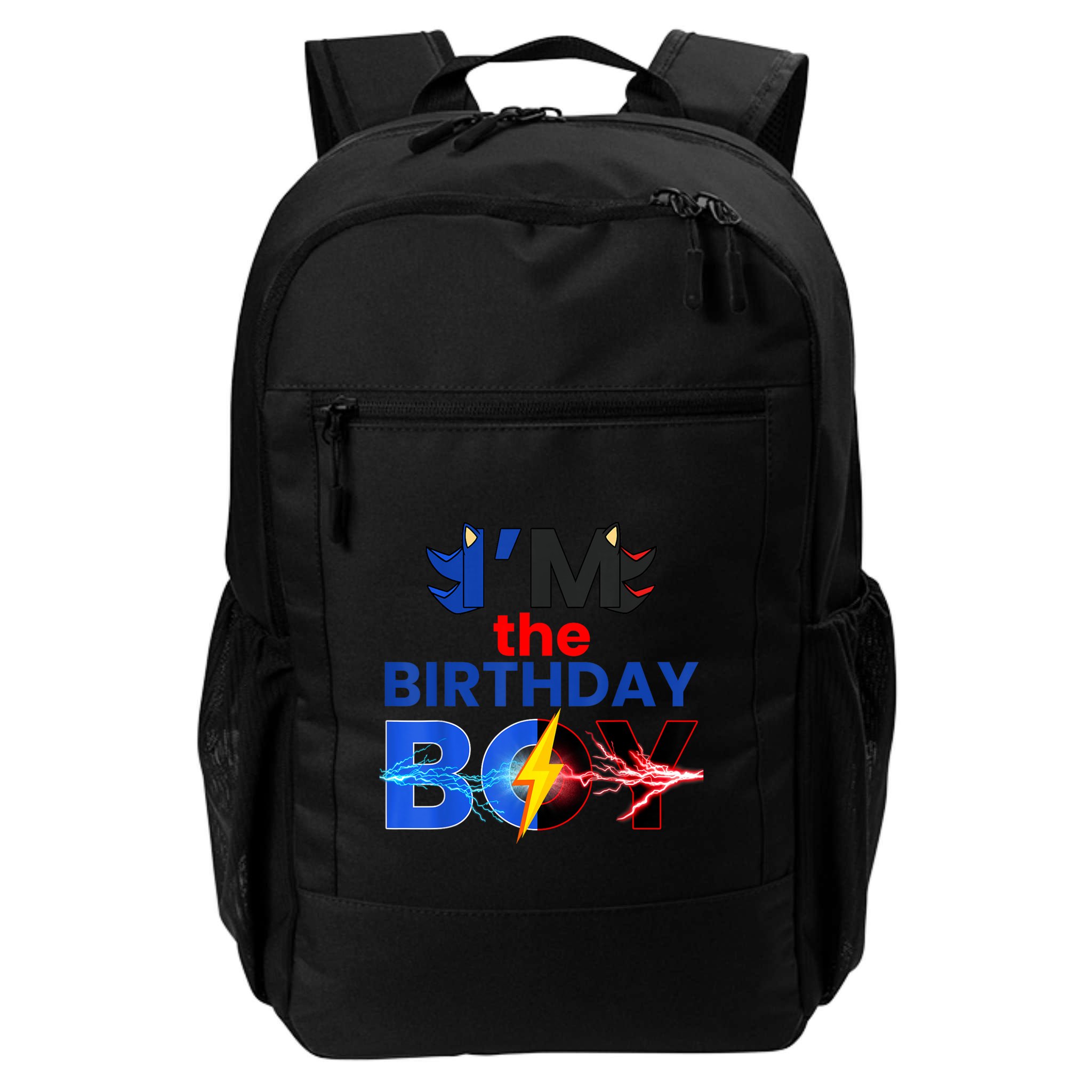 I’M The Birthday Hedgehog Family Party Decorations Theme Backpack