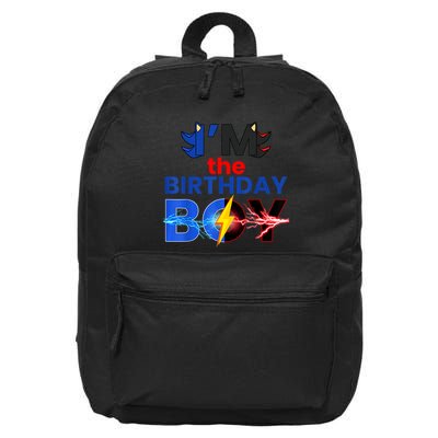 I’M The Birthday Hedgehog Family Party Decorations Theme 16 in Basic Backpack