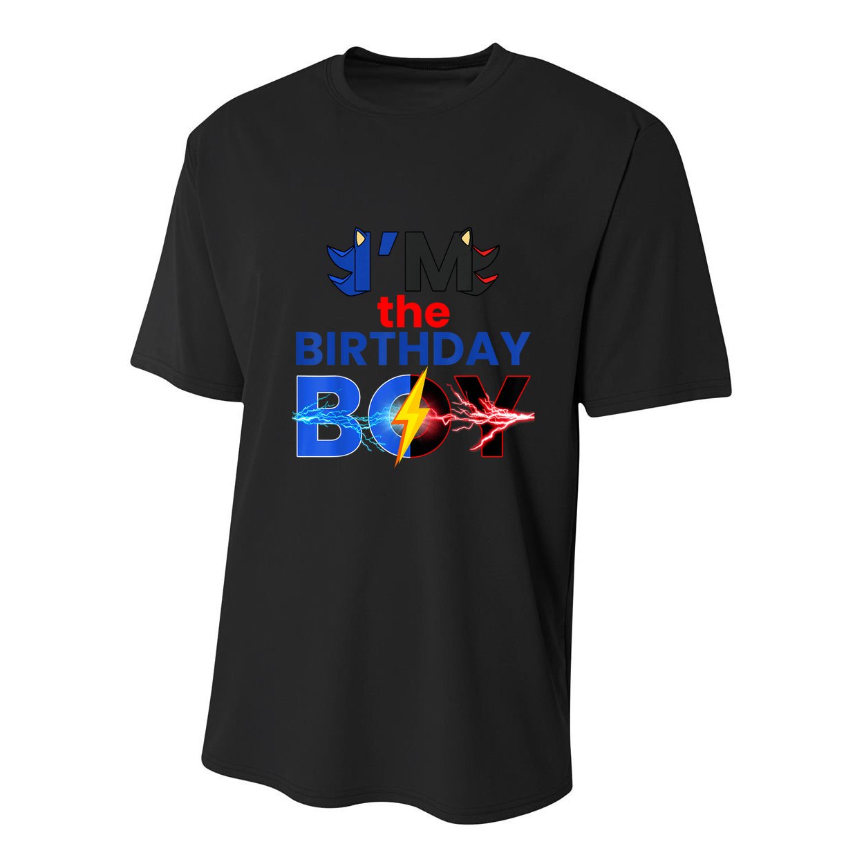 I’M The Birthday Hedgehog Family Party Decorations Theme Youth Performance Sprint T-Shirt