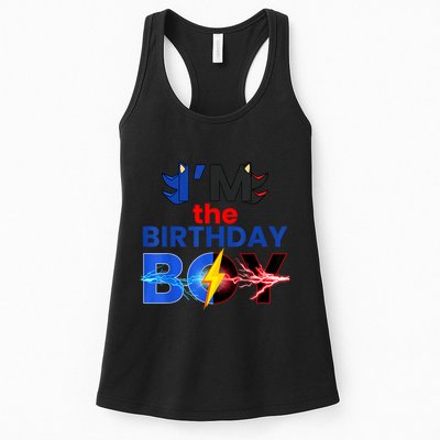I’M The Birthday Hedgehog Family Party Decorations Theme Womens Tank Top