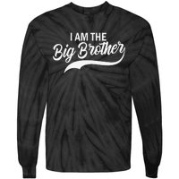 IM The Big Brother Baby Announcement Gift Tie-Dye Long Sleeve Shirt