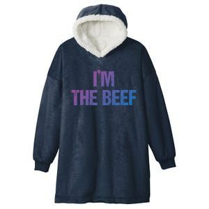 IM The Beef Gift Hooded Wearable Blanket