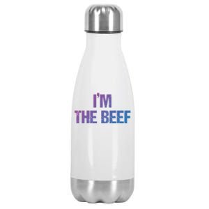 IM The Beef Gift Stainless Steel Insulated Water Bottle