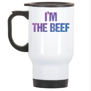 IM The Beef Gift Stainless Steel Travel Mug