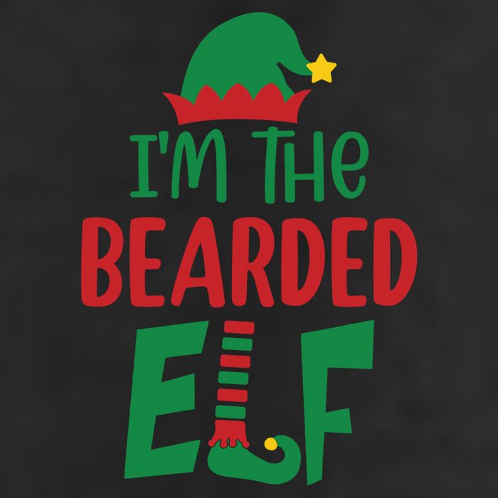 IM The Bearded Elf 7 Panel Mesh Trucker Snapback Hat