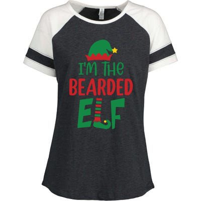 IM The Bearded Elf Enza Ladies Jersey Colorblock Tee