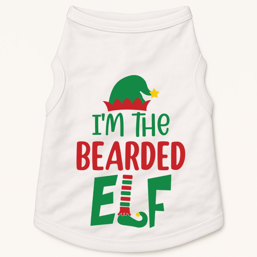 IM The Bearded Elf Doggie Tank