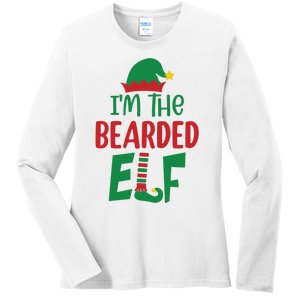 IM The Bearded Elf Ladies Long Sleeve Shirt