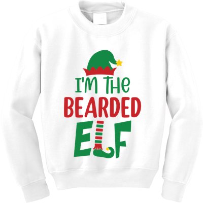 IM The Bearded Elf Kids Sweatshirt