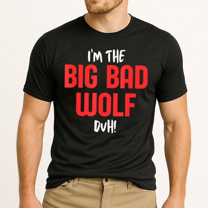IM The Bad Wolf Duh Costume For Diy Halloween Party Cooling Performance Crew T-Shirt