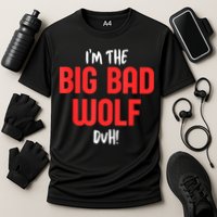 IM The Bad Wolf Duh Costume For Diy Halloween Party Cooling Performance Crew T-Shirt
