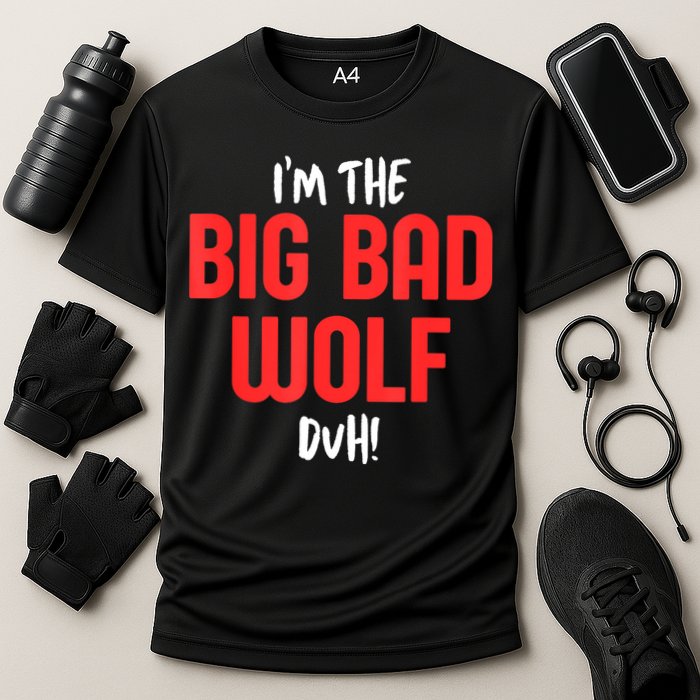 IM The Bad Wolf Duh Costume For Diy Halloween Party Cooling Performance Crew T-Shirt