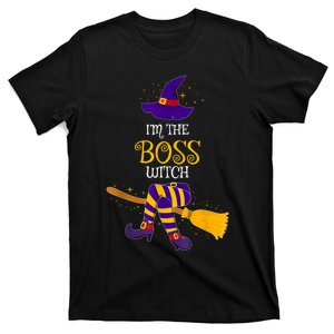 I’M The Boss Witch Family Matching Costume Halloween T-Shirt