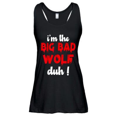 IM The Bad Wolf Duh Costume For Diy Halloween Party Ladies Essential Flowy Tank