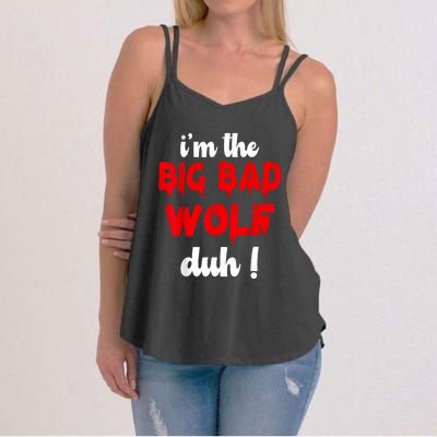 IM The Bad Wolf Duh Costume For Diy Halloween Party Women's Strappy Tank