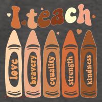 I Teach Black History Month Melanin Afro African Teacher Vector Backpack