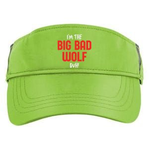 IM The Bad Wolf Duh For Diy Halloween Party Adult Drive Performance Visor