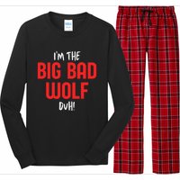 IM The Bad Wolf Duh For Diy Halloween Party Long Sleeve Pajama Set