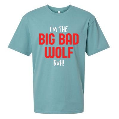 IM The Bad Wolf Duh For Diy Halloween Party Sueded Cloud Jersey T-Shirt