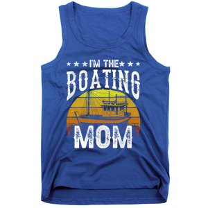 I'm The Boating Mom Yacht Captain Ship Boat Mother Mommy Great Gift Tank Top