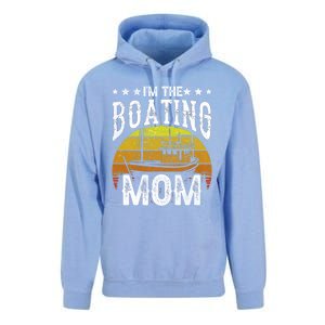 I'm The Boating Mom Yacht Captain Ship Boat Mother Mommy Great Gift Unisex Surf Hoodie