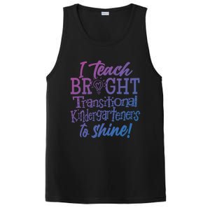 I Teach Bright Transitional Kindergarten Teacher Team Gift PosiCharge Competitor Tank