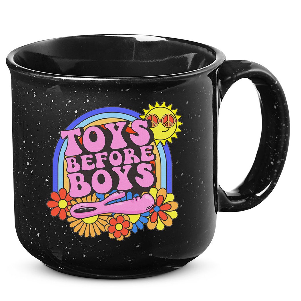 Inappropriate Toys Before Embarassing Adult Humor 15oz Campfire Ceramic Mug