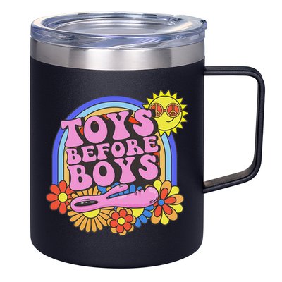 Inappropriate Toys Before Embarassing Adult Humor 12oz Stainless Steel Coffee Mug