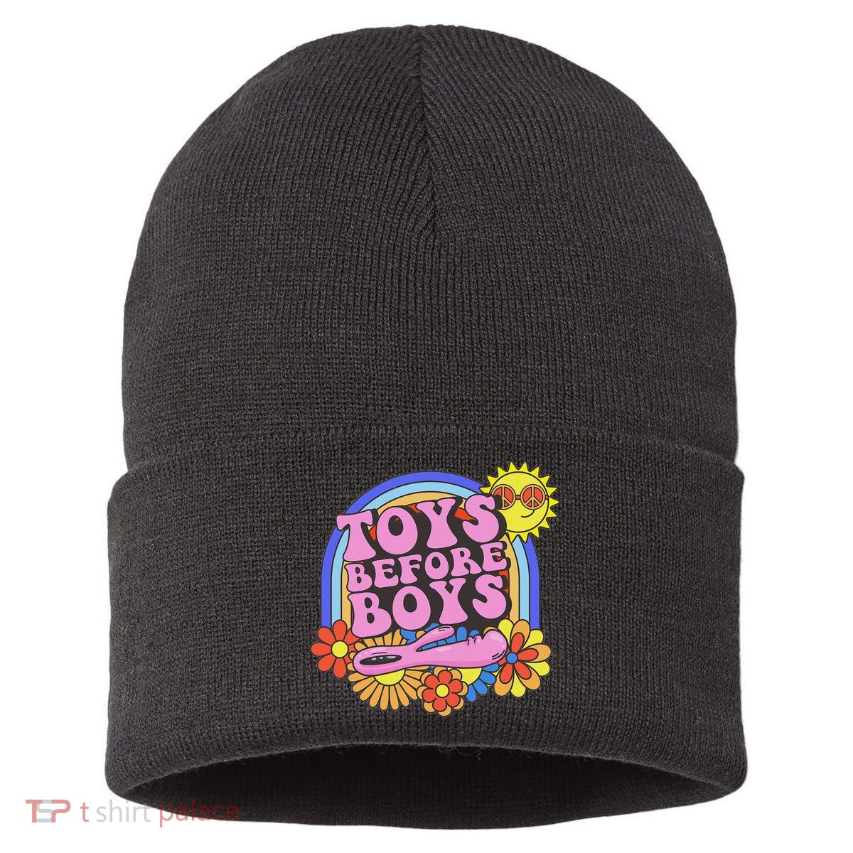 Inappropriate Toys Before Embarassing Adult Humor Sustainable Knit Beanie