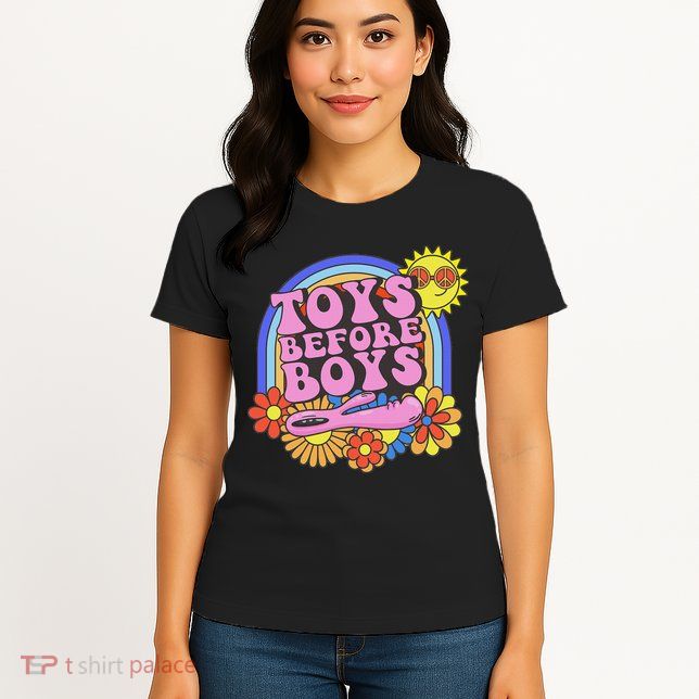 Inappropriate Toys Before Embarassing Adult Humor Womens T-Shirt