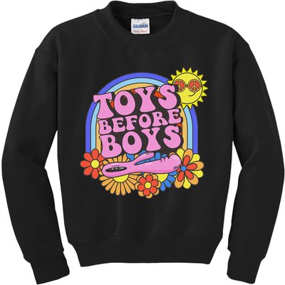 Inappropriate Toys Before Embarassing Adult Humor Kids Sweatshirt