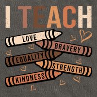 I Teach Black History Month Melanin Afro African Teacher Cotton Canvas Backpack