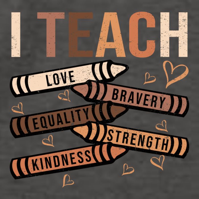 I Teach Black History Month Melanin Afro African Teacher Vector Backpack