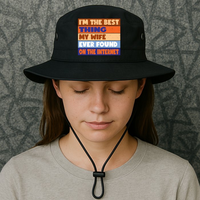 I'm The Best Thing My Wife Ever Found On The Internet Funny Bucket Hat