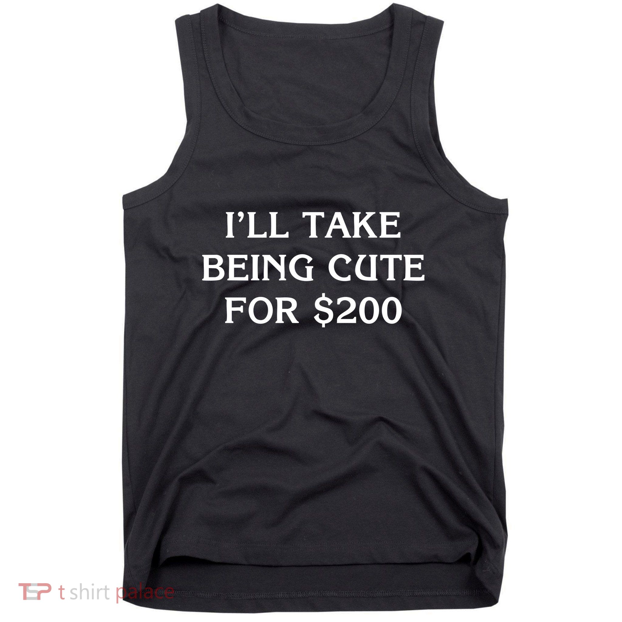 I’Ll Take Being Cute For $200 Tank Top