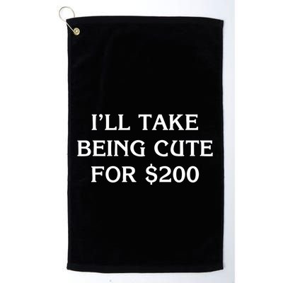 I’Ll Take Being Cute For $200 Golf Towel