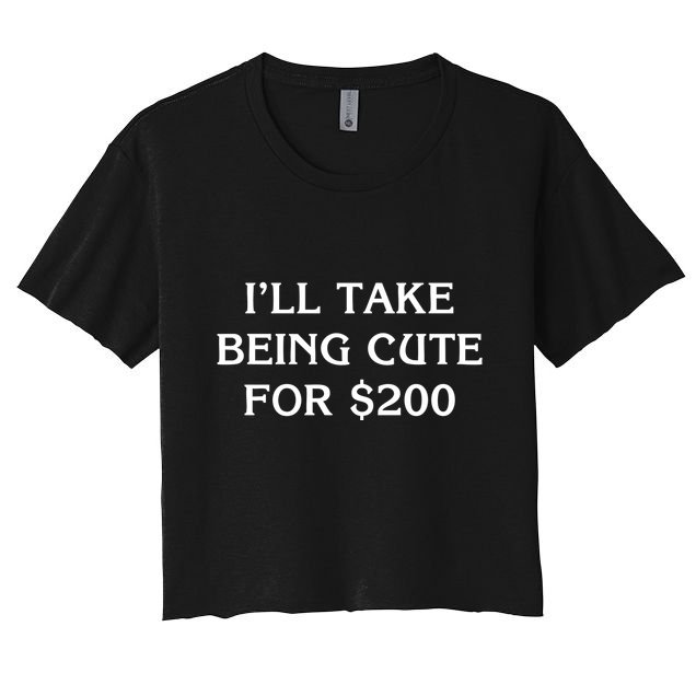 I’Ll Take Being Cute For $200 Crop Top