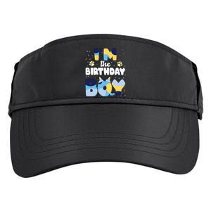 Im The Birthday Boy Dog Family Matching Adult Drive Performance Visor