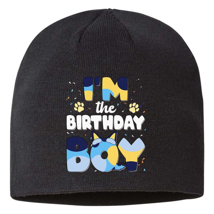 Im The Birthday Boy Dog Family Matching Sustainable Beanie