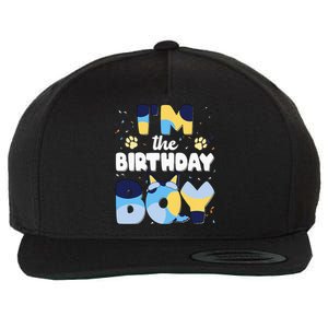 Im The Birthday Boy Dog Family Matching Wool Snapback Cap