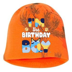 Im The Birthday Boy Dog Family Matching Kati - Camo Knit Beanie