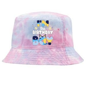 Im The Birthday Boy Dog Family Matching Tie-Dyed Bucket Hat