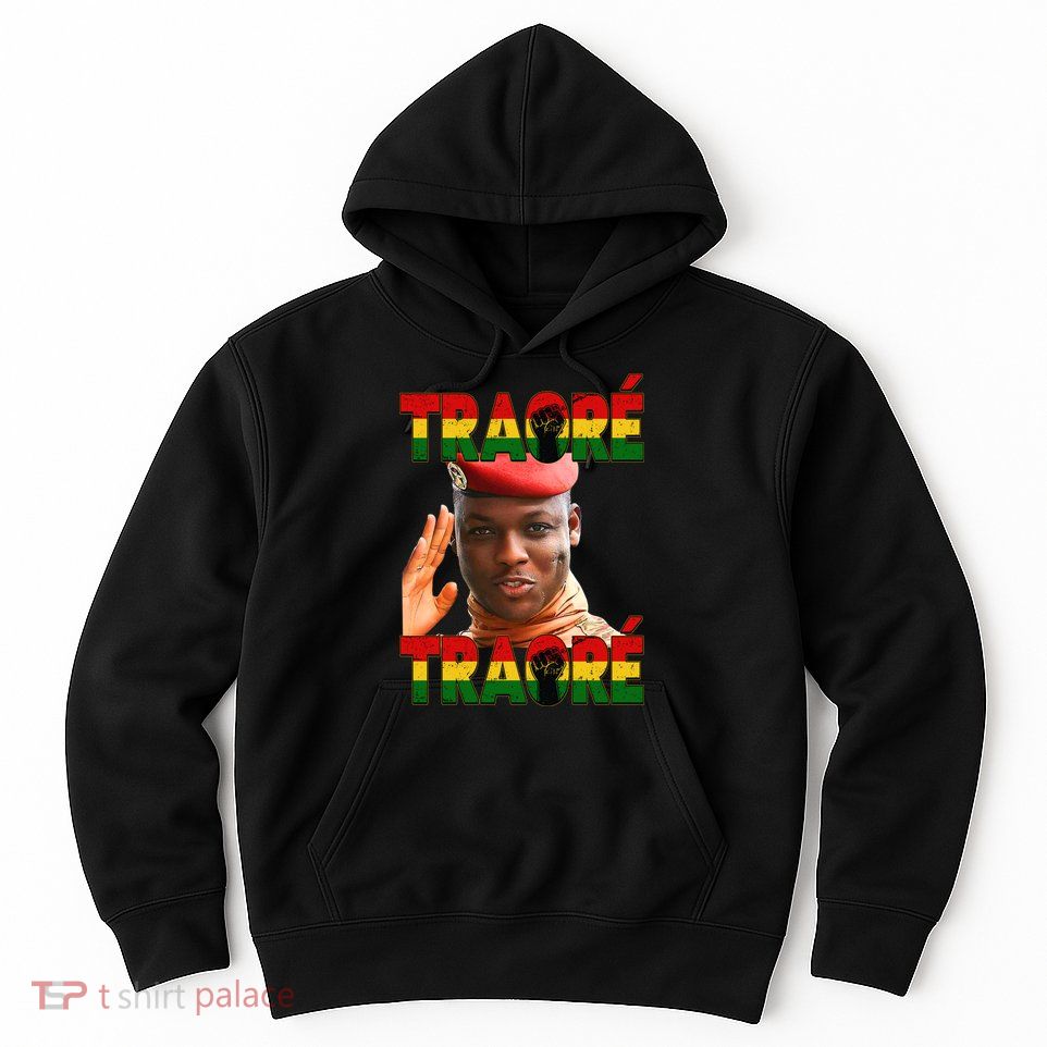 Ibrahim Traoré Burkina Faso Africa Hoodie