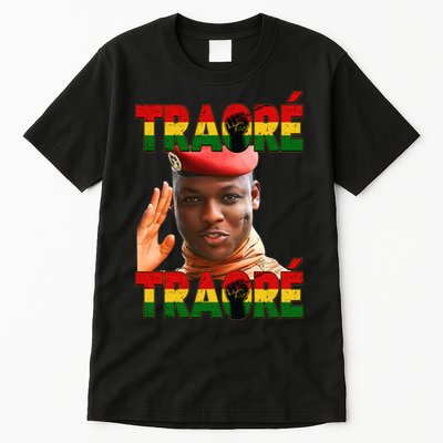 Ibrahim Traoré Burkina Faso Africa Tall T-Shirt