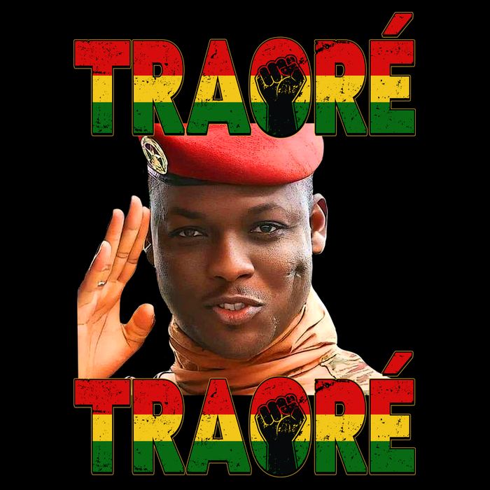 Ibrahim Traoré Burkina Faso Africa Sustainable Bucket Hat