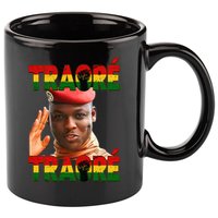 Ibrahim Traoré Burkina Faso Africa 11oz C Handle Ceramic Mug