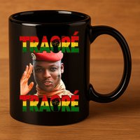 Ibrahim Traoré Burkina Faso Africa 11oz C Handle Ceramic Mug