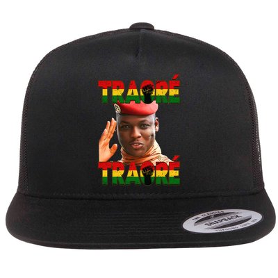 Ibrahim Traoré Burkina Faso Africa Flatbill Hat