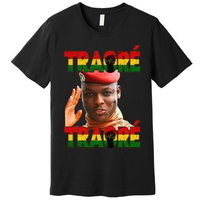 Ibrahim Traoré Burkina Faso Africa Premium T-Shirt
